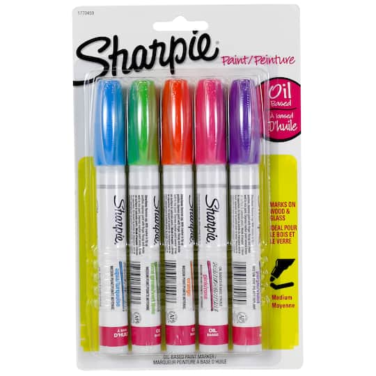 Sharpie Oil Based Paint Markers Medium Point Fashion Set